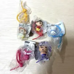 クレヨンしんちゃん カラフルマルチチャーム 5種セット　セミコンプ — image 1