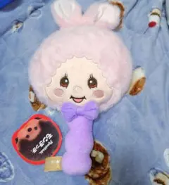 【新品未使用】モンチッチ ぬいぐるみミラー チムたん — image 1