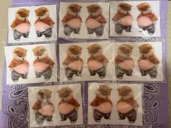 8個セット(16個入り) 柴犬 お腹ぷにぷにシール 3Dシールステッカ — image 1