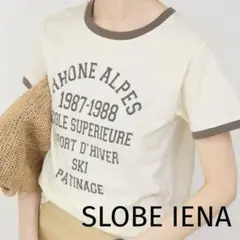 SLOBE IENA コンパクトプリントリンガーT 日本製 ベイクルーズ — image 1