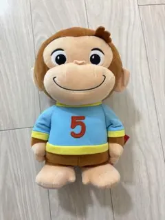 Curious George ぬいぐるみ 5番シャツ — image 1
