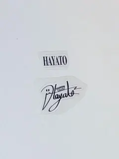 MAZZEL HAYATO クリアカスタムシール — image 1