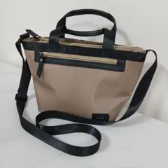 leucate ACE 2wayショルダーバッグ 舟形トートバッグハンドバッグ — image 1