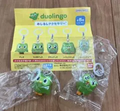duolingo ドゥオリンゴ めじるしアクセサリー 2種セット — image 1