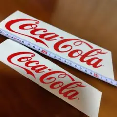 【正規品】Coca-Cola コカ・コーラ ステッカー 2枚セット — image 1