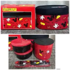説明文必読❤️ディズニー❤️ミッキー　未使用ステンレス保温ジャー付ランチBOX❤️ — image 1