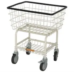 【DULTON】《新品未使用》ランドリーカート アイボリー 大特価 — image 1