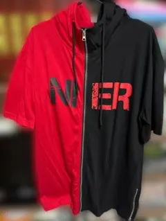 NieR Clothing フード付き半袖Zip outer 未使用品 — image 1
