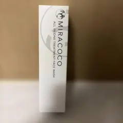 新品ミラココ オールインワン トリートメント フェイスウォッシュ 80g — image 1