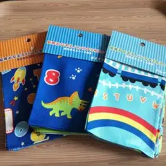 ハンカチ 3枚セット×3点セット 知育 通学 — image 1