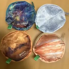 天体観測ポーチ　太陽系　スペシャルアソート　火星　水星　木星　月 — image 1