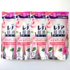 P＆G　レノア　超消臭　1WEEK　　　フローラル＆ピーチ　340ml　4袋 — image 1