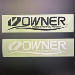 釣り　OWNER ステッカー　2枚セット — image 1