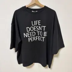 addCOLOR NOOOONコラボシャツ ロゴTシャツ ブラック　黒　M — image 1