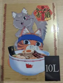【非売品・新品】ラーメン赤猫　ティザービジュアルクリアファイル — image 1