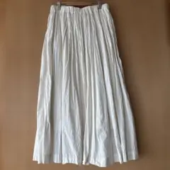 RAPTY コットンしわ加工ロングスカート　M — image 1