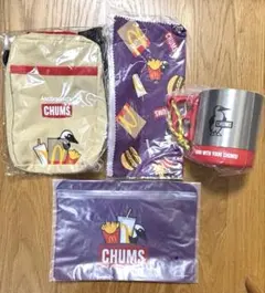 ☆新品未開封☆マクドナルド福袋 4点　チャムスコラボ CHUMS — image 1