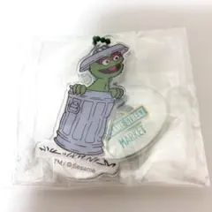 セサミストリートマーケット アクリルスタンドキーホルダー オスカー — image 1
