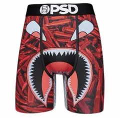 PSD ボクサーパンツ シャーク レッド — image 1
