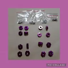アルミ　ホイール　ハブ　◆紫◆　4台分　ラジコン　YD-2 TT02 TT01 — image 1