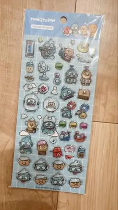 韓国 HANGYODON x KAKAO FRIENDS 3Dシール ステッカー — image 1