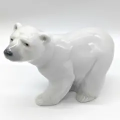 LLADRO リヤドロ 磁器製 シロクマ フィギュリン 置物 リアドロ 白熊 — image 1