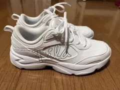 【超美品】FILA レイトレーナーブイ2スクリプト *White / White — image 1