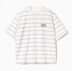 ENNOY Panel Border S/S T-Shirt White L — image 1