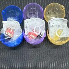 3点セット 新品 赤見かるび めじるしアクセサリー ガチャガチャ CR — image 1