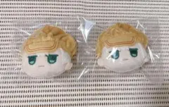 西園寺羽京 フェイスぬいぐるみキーホルダー 2点セット — image 1