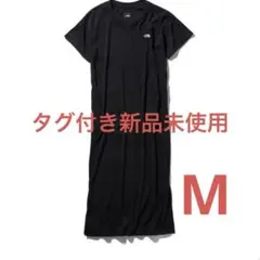 【新品】THE NORTH FACE 半袖ロングワンピース ブラック — image 1