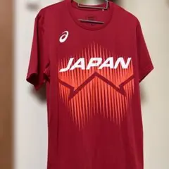 asics JAPAN Mサイズ シャツ サイン入り2023 — image 1