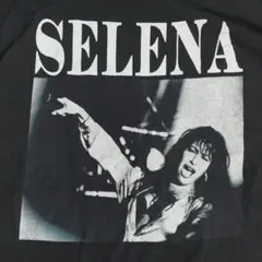 Selena セレナ 2XL フォトプリント アーティストT 黒 半袖Tシャツ — image 1