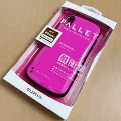 iPhone XS/X 耐衝撃ハイブリッドケース「PALLET」 ホットピンク — image 1