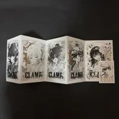 CLAMP 30周年記念 アコーディオン型ポストカードセット　グッズ — image 1