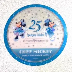 ディズニー アンバサダーホテル シェフミッキー コースター 25周年 ジュビリー — image 1