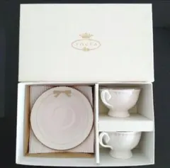 【新品未使用】TOCCAトッカ カップ&ソーサーセット ティーカップ レンジ可 — image 1