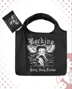 ベティ・ブープ Betty Boop ロック ショッピングバッグ エコバッグ — image 1