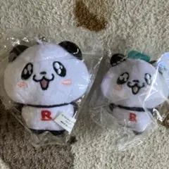 お買い物パンダ ぬいぐるみ キーホルダー セット — image 1