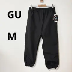 新品 GU メンズ M ブラック ジョガーパンツ　3レイヤーファブリック — image 1