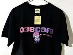 【未使用】ランドリー 038cafe Tシャツ Mサイズ ネイビー — image 1