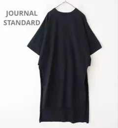 ジャーナルスタンダード　サイドスリットTシャツワンピース コットン100% F — image 1