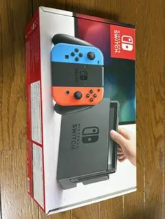 Nintendo Switch 本体 ネオンブルー/ネオンレッド 箱付き — image 1