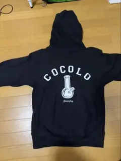 COCOLO パーカー ブラック — image 1