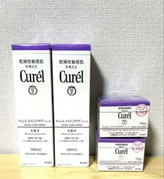 新品Curél エイジングケア 化粧水 ジェルクリーム セット — image 1