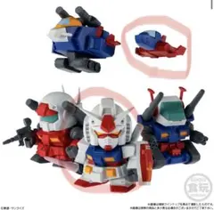機動戦士ガンダム V作戦ビスケット　ガンダム・コアファイター&武器 セット — image 1