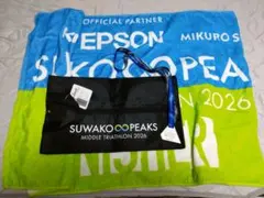 SUWAKO 8PEAKS 2026 トライアスロン 参加賞と完走グッズ — image 1