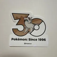 ポケモン 30周年記念 ステッカー マッスグマ — image 1