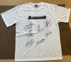 YOKOHAHA B-CORSAIRS XXLサイン入り Tシャツ — image 1