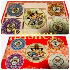 新品未使用　東京ディズニーリゾート 2022 寅年 小皿5枚セット　豆皿ミッキー — image 1